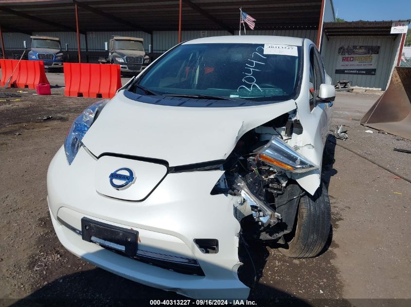 2015 Nissan Leaf S/Sv/Sl VIN: 1N4AZ0CP3FC304472 Lot: 40313227