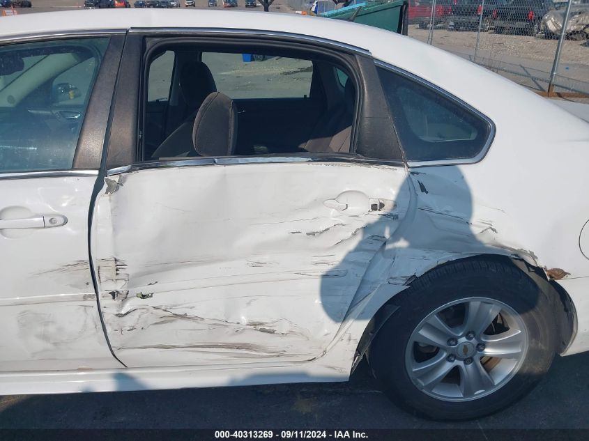 2G1WF5E34D1227770 2013 Chevrolet Impala Ls