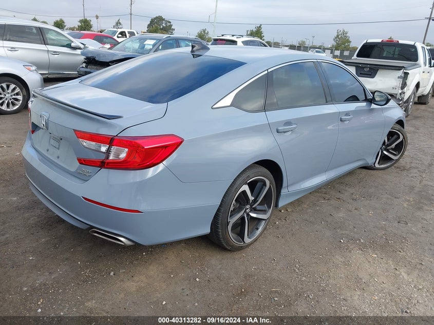 VIN 1HGCV2F39MA026092 2021 HONDA ACCORD SPORT 2.0T