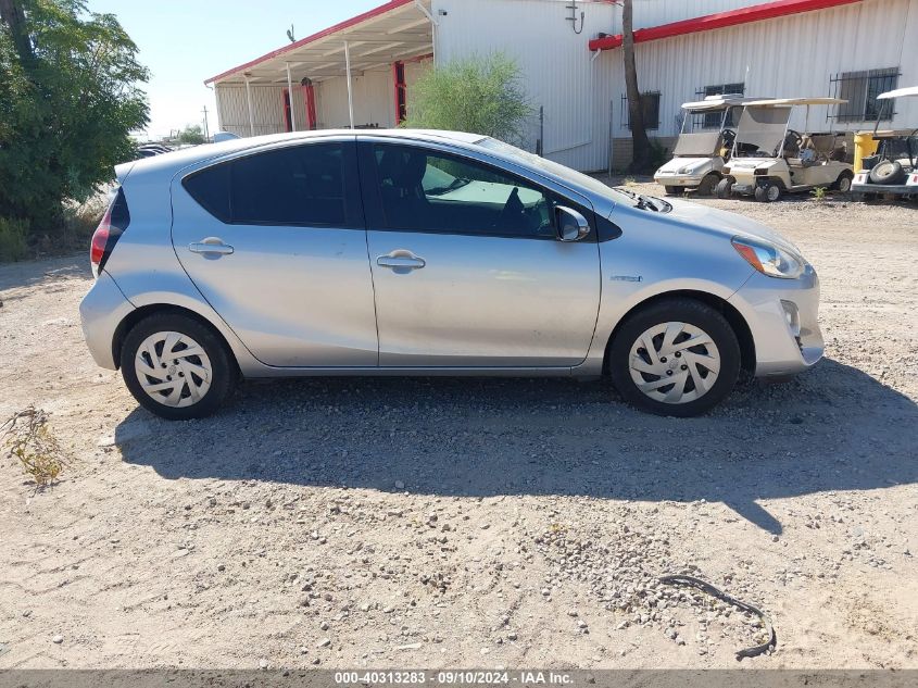 2016 Toyota Prius C VIN: JTDKDTB39G1590242 Lot: 40313283