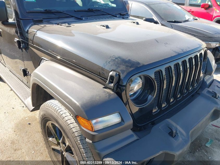 2021 Jeep Wrangler Unlimited Sport Altitude 4X4 VIN: 1C4HJXDG1MW650054 Lot: 40313289