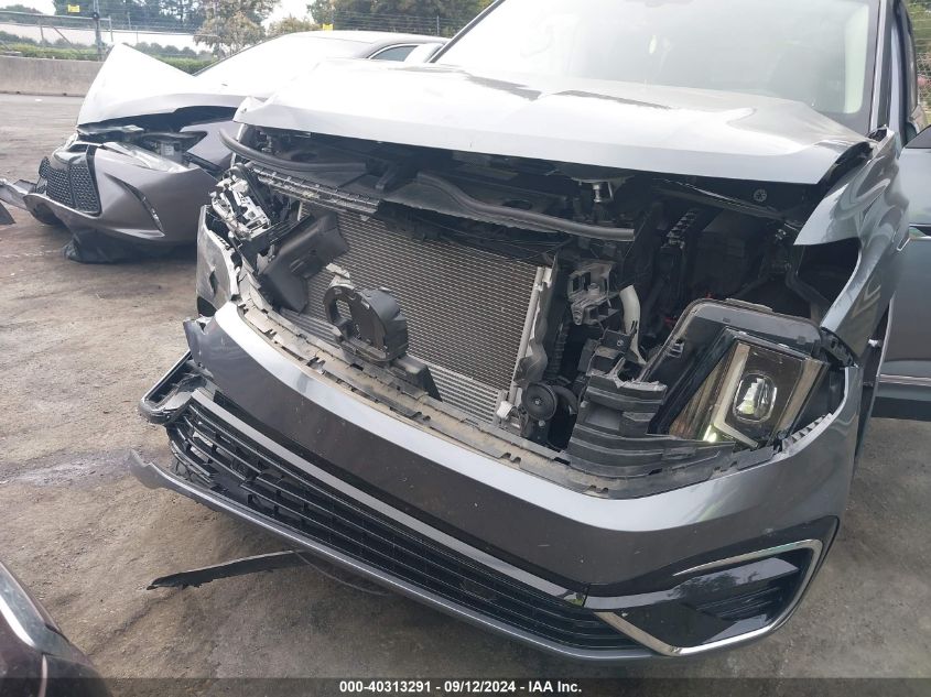 2021 Volkswagen Atlas 3.6L V6 Se W/Technology R-Line VIN: 1V2PR2CA9MC553382 Lot: 40313291