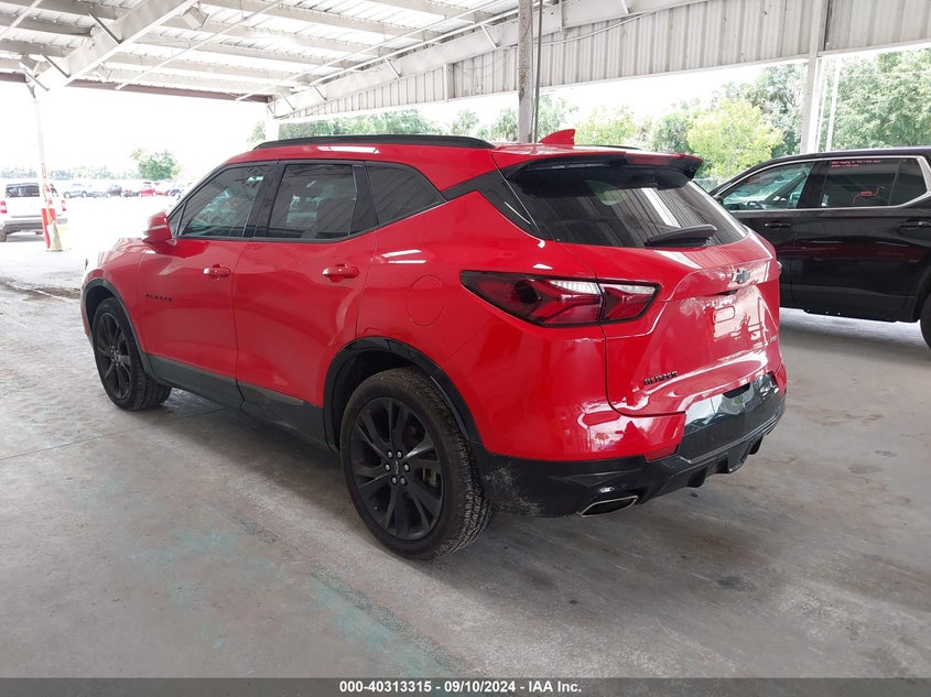 VIN 3GNKBERS7KS685556 2019 CHEVROLET BLAZER RS