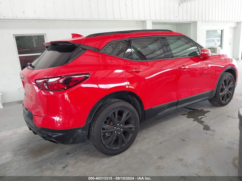 VIN 3GNKBERS7KS685556 2019 CHEVROLET BLAZER RS