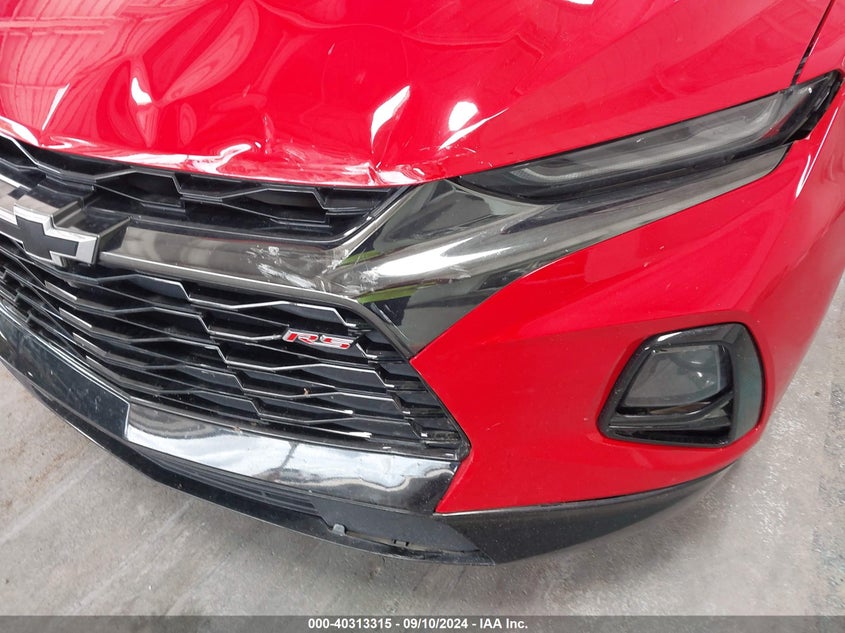 VIN 3GNKBERS7KS685556 2019 CHEVROLET BLAZER RS