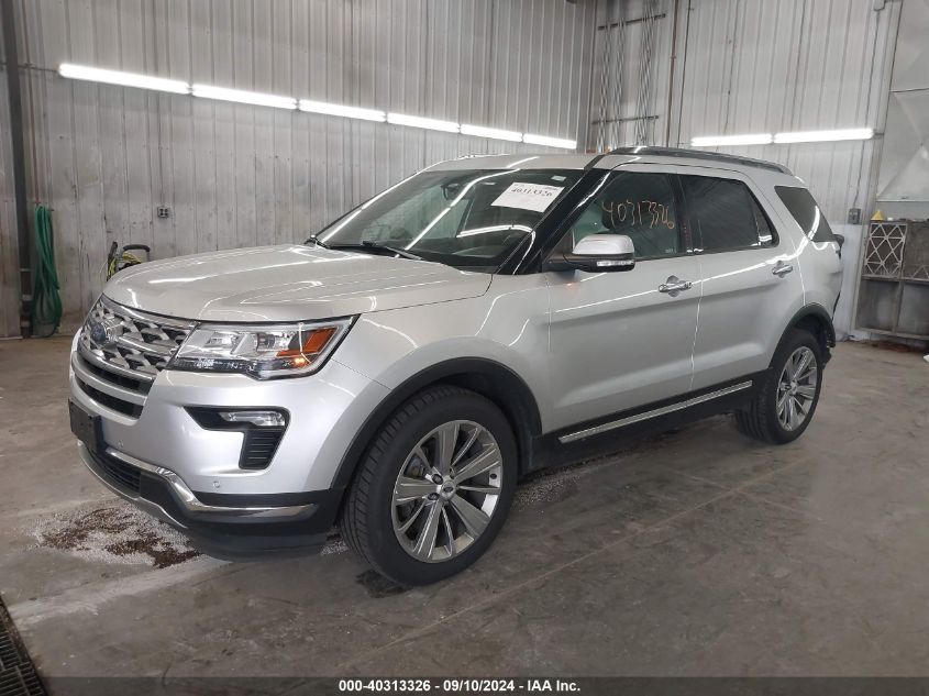 1FM5K8F89JGA89647 2018 FORD EXPLORER - Image 2