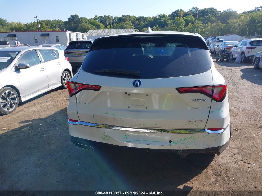 2023 Acura Mdx Technology VIN: 5J8YE1H42PL029690 Lot: 40313327