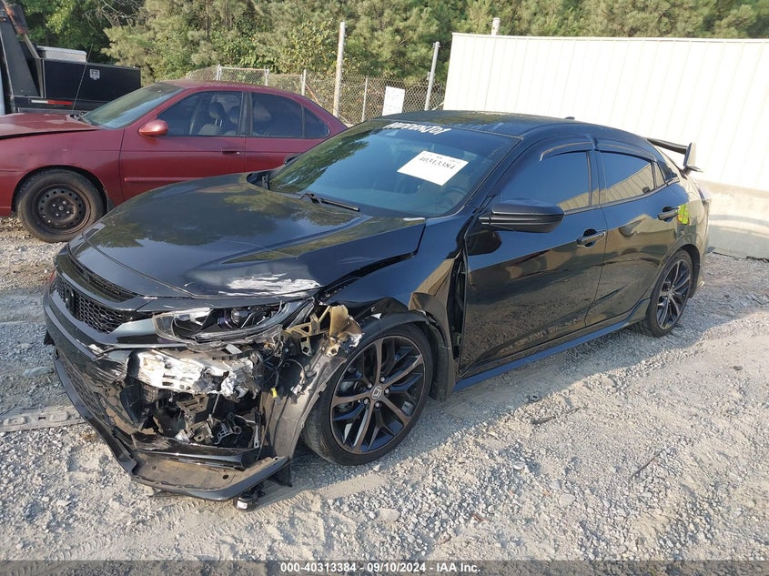 VIN SHHFK7H41MU215641 2021 HONDA CIVIC SPORT