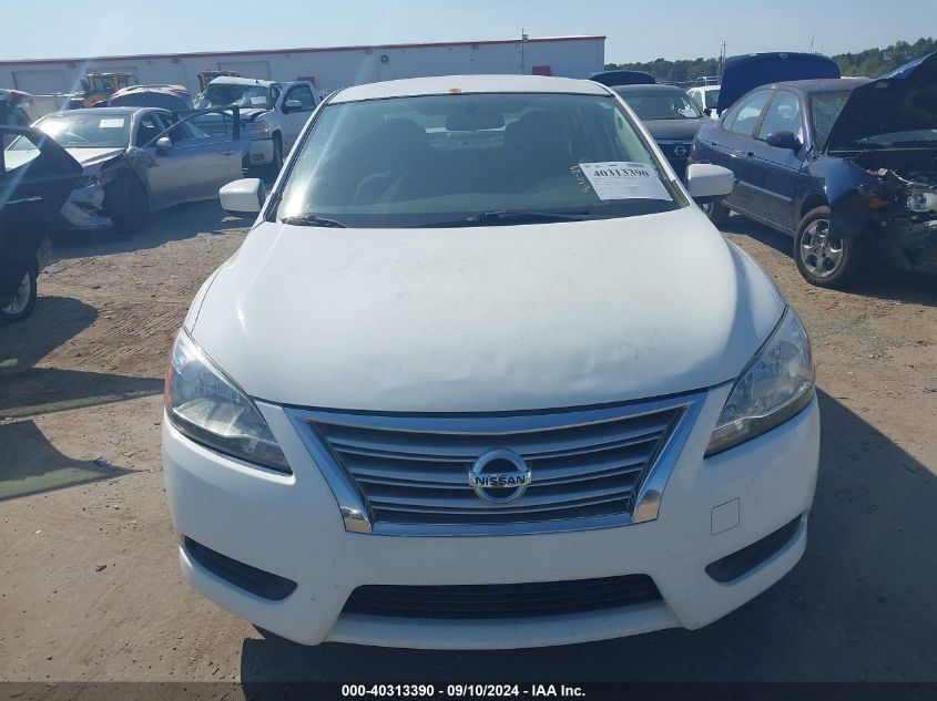 2015 Nissan Sentra Sv VIN: 3N1AB7AP6FY334506 Lot: 40313390