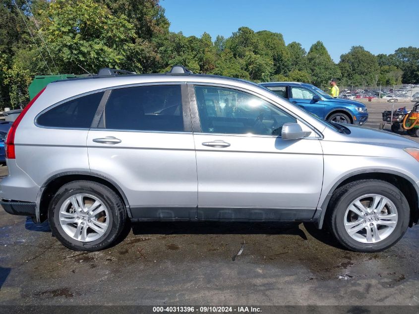 2010 Honda Cr-V Ex-L VIN: 5J6RE3H74AL037557 Lot: 40313396