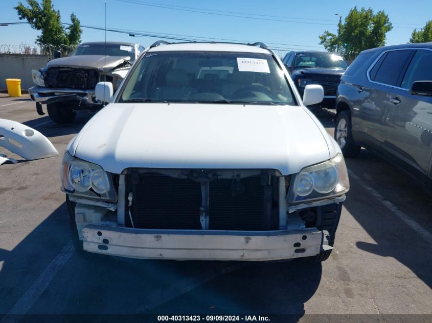 2003 Toyota Highlander V6 VIN: JTEGF21A630092988 Lot: 40313423