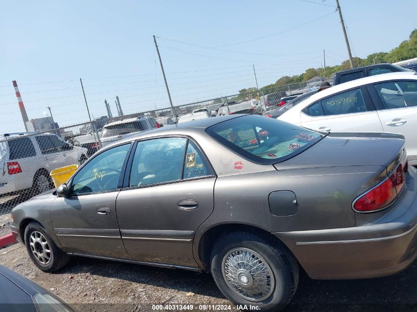 2002 Buick Century Custom VIN: 2G4WS52J521267483 Lot: 40313449