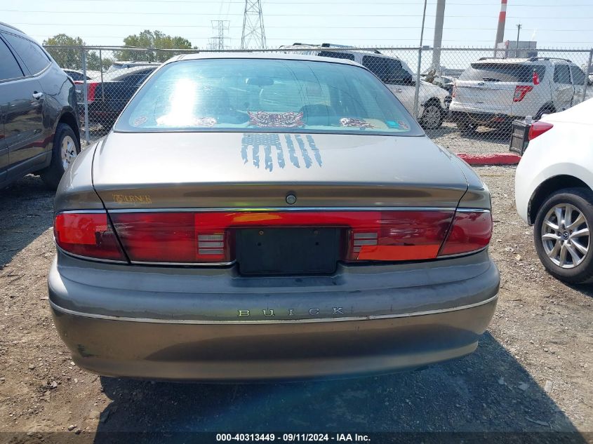 2002 Buick Century Custom VIN: 2G4WS52J521267483 Lot: 40313449