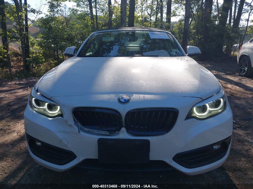 2020 BMW 230I VIN: WBA2M7C00L7D89784 Lot: 40313468