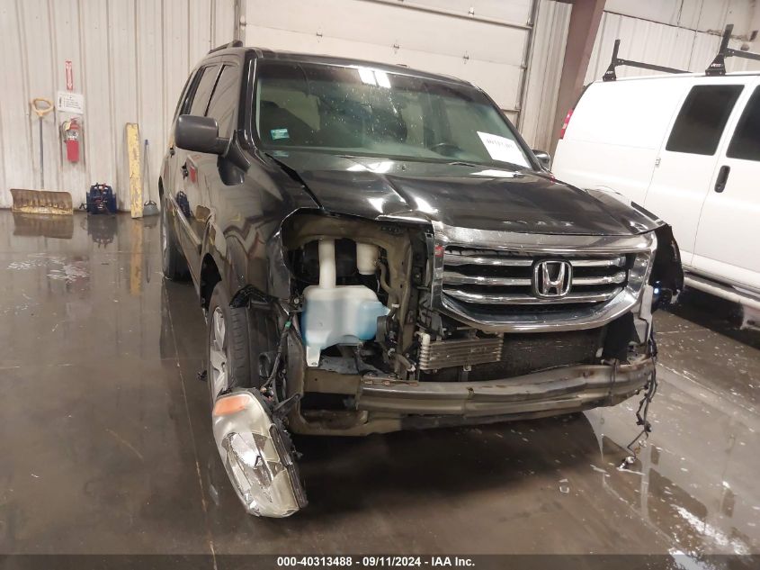 2013 Honda Pilot Touring VIN: 5FNYF4H90DB044244 Lot: 40313488