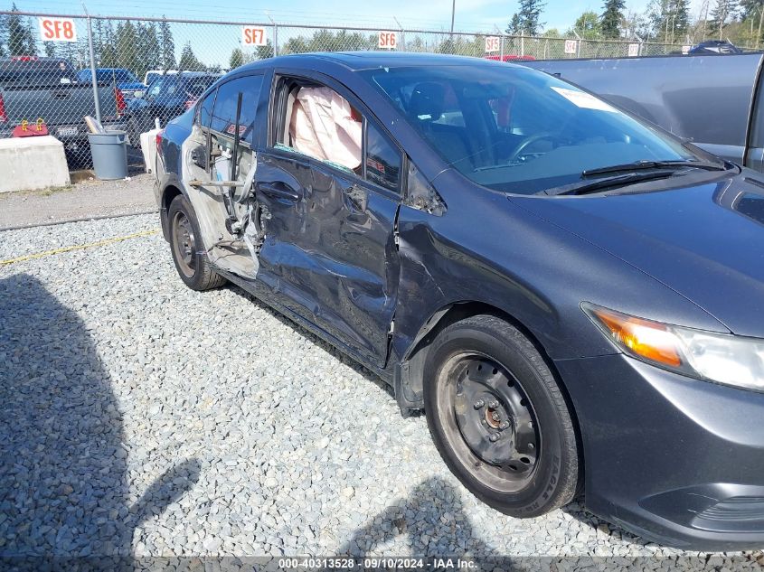 2012 Honda Civic Ex VIN: 19XFB2F83CE305534 Lot: 40313528