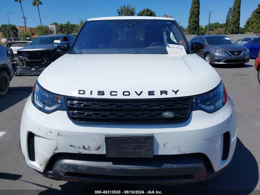 2019 LAND ROVER DISCOVERY SE - SALRG2RV1K2408469