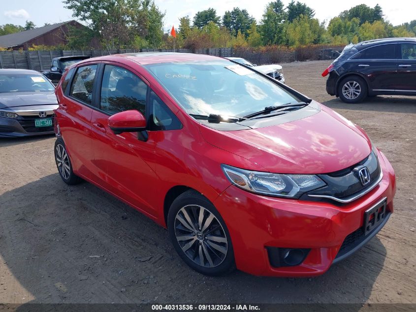 2015 Honda Fit Ex/Ex-L VIN: 3HGGK5H89FM757339 Lot: 40313536