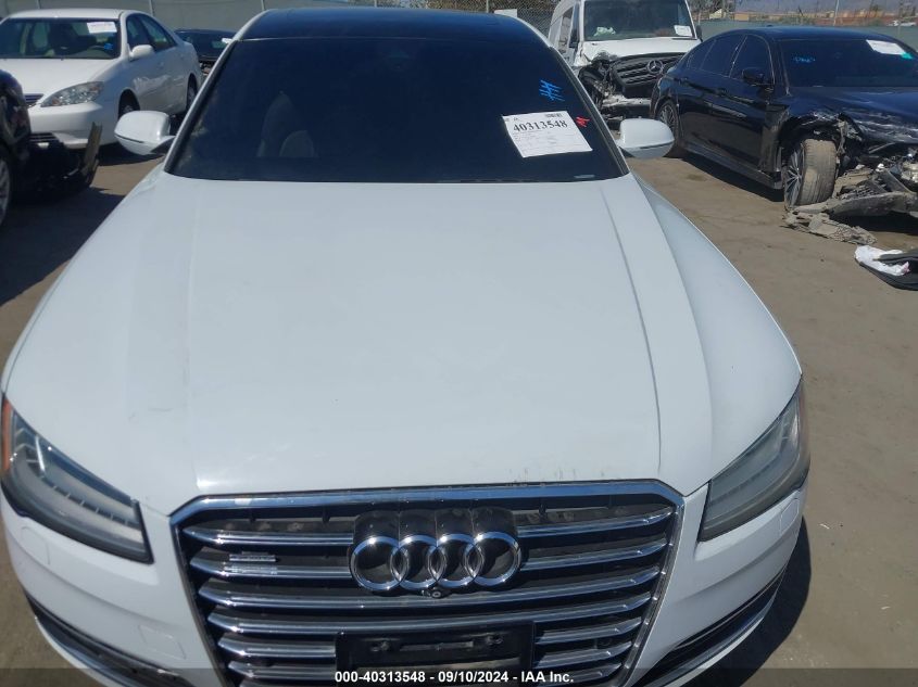 2015 Audi A8 L 3.0T VIN: WAU3GAFD6FN010713 Lot: 40313548