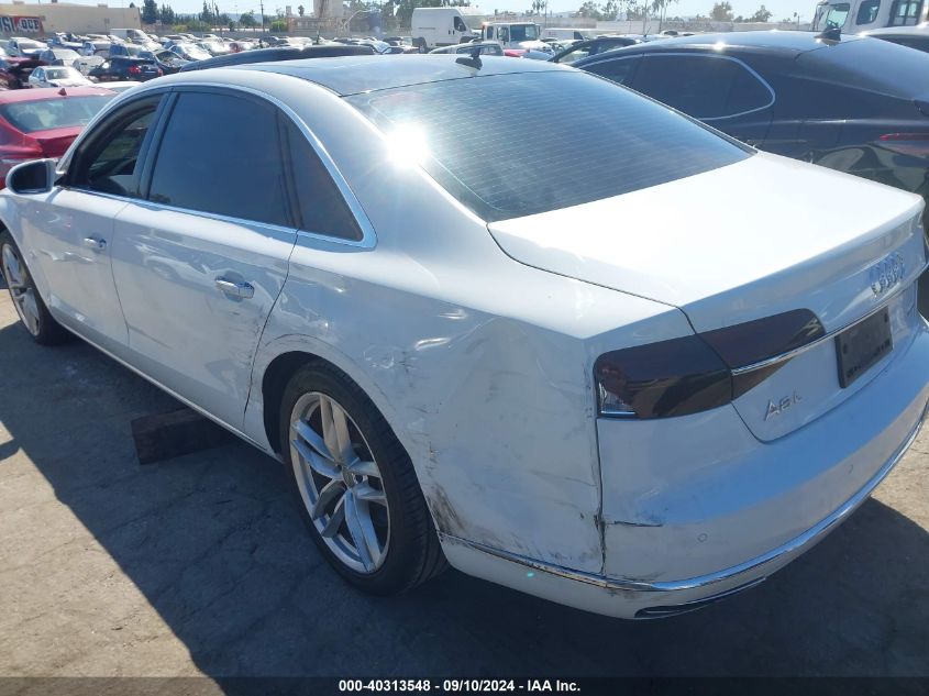 2015 Audi A8 L 3.0T VIN: WAU3GAFD6FN010713 Lot: 40313548