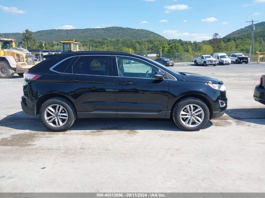 2018 Ford Edge Sel VIN: 2FMPK4J88JBB89738 Lot: 40313556