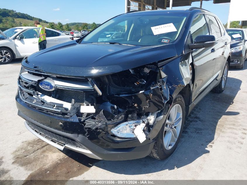 2018 Ford Edge Sel VIN: 2FMPK4J88JBB89738 Lot: 40313556