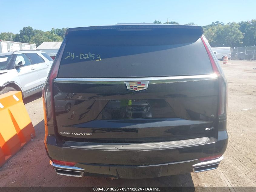 2022 Cadillac Escalade Esv Esv Premium Luxury Platin VIN: 1GYS4MKLXNR317499 Lot: 40313626