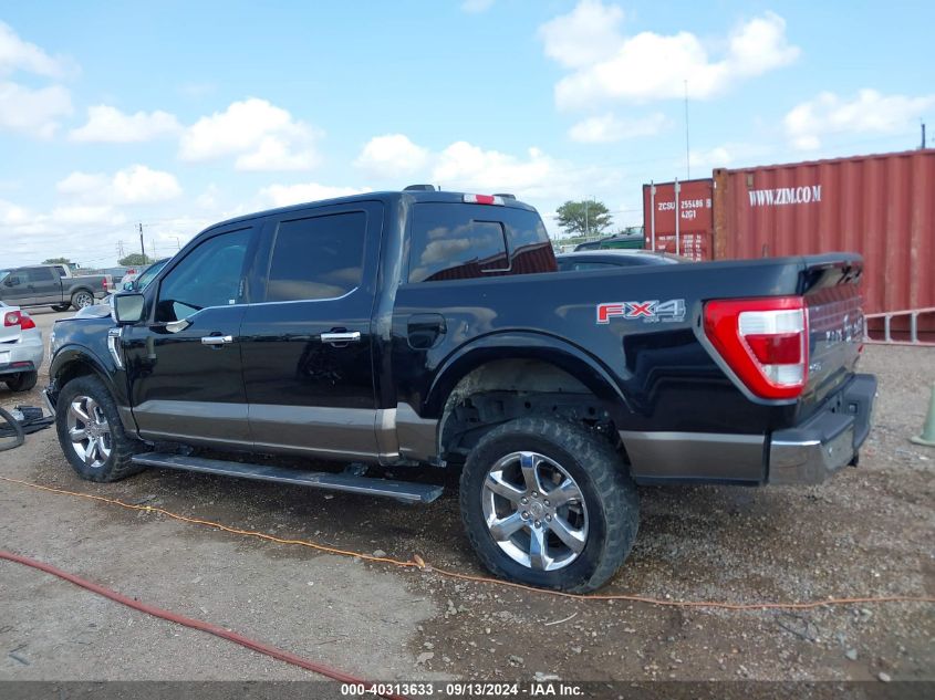 2023 Ford F-150 King Ranch VIN: 1FTFW1E86PFA89741 Lot: 40313633