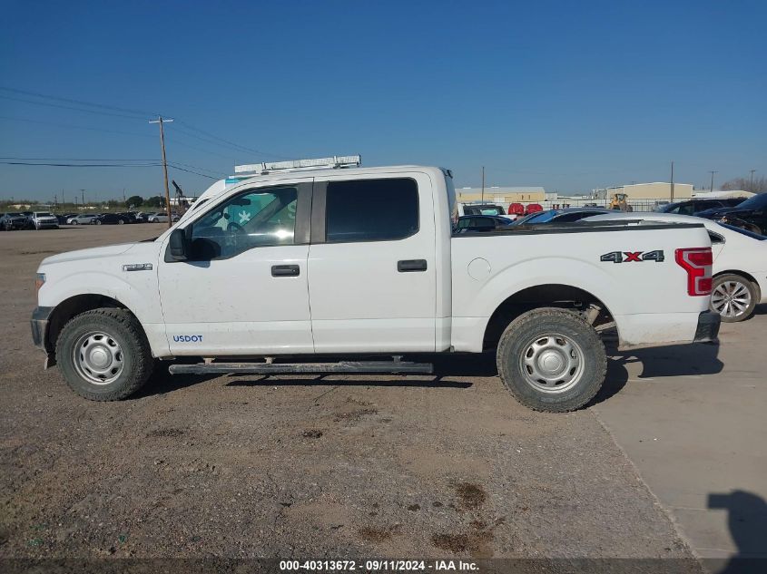 2018 Ford F-150 Xl VIN: 1FTEW1E5XJFE04680 Lot: 40313672