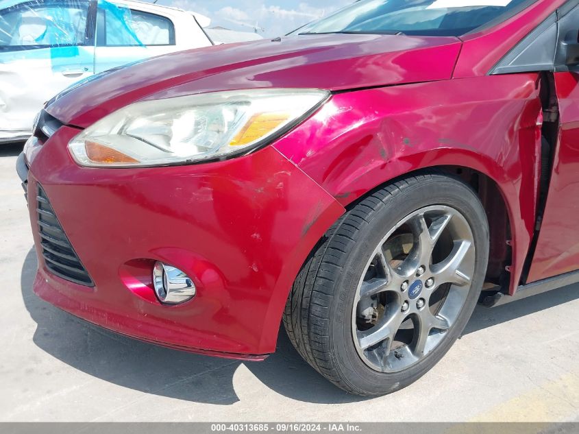 2014 Ford Focus Se VIN: 1FADP3F25EL109539 Lot: 40313685