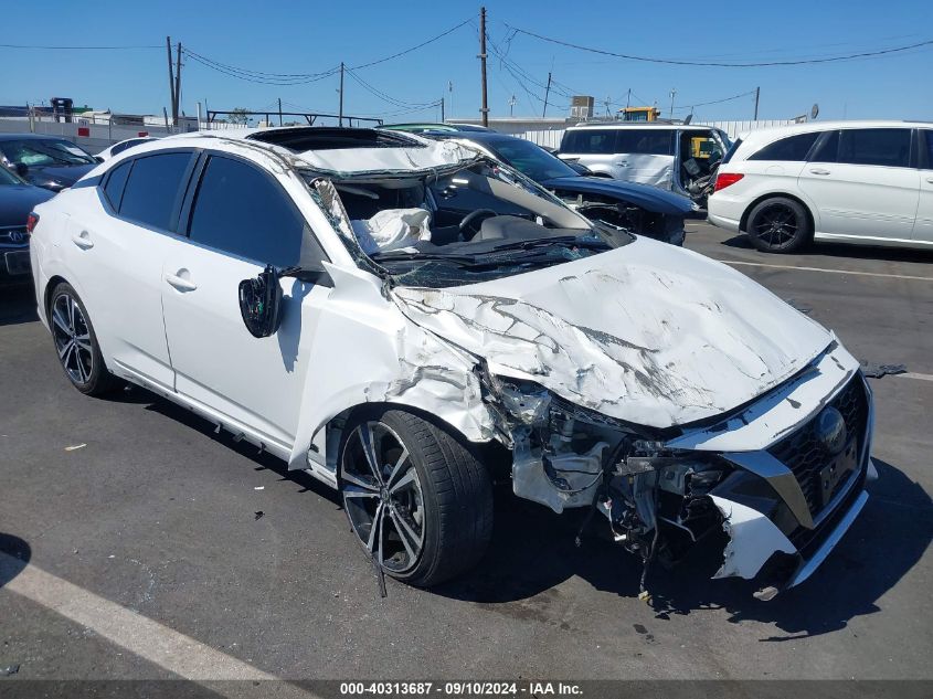 2022 NISSAN SENTRA SR - 3N1AB8DV2NY287912