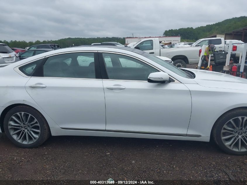 2017 Genesis G80 3.8 VIN: KMHGN4JE0HU173552 Lot: 40313689