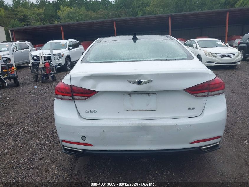 2017 Genesis G80 3.8 VIN: KMHGN4JE0HU173552 Lot: 40313689