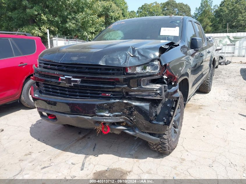 2022 Chevrolet Silverado 1500 Ltd 4Wd Short Bed Lt Trail Boss VIN: 1GCPYFED7NZ167853 Lot: 40313712