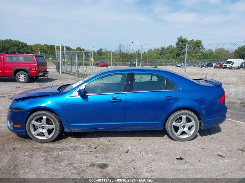 2012 Ford Fusion Sel VIN: 3FAHP0JA9CR377619 Lot: 40313728