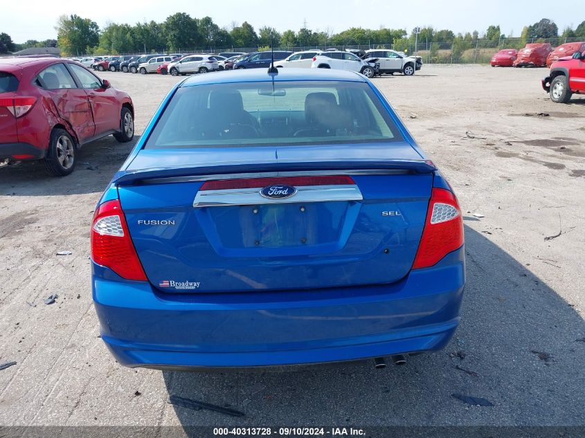 2012 Ford Fusion Sel VIN: 3FAHP0JA9CR377619 Lot: 40313728