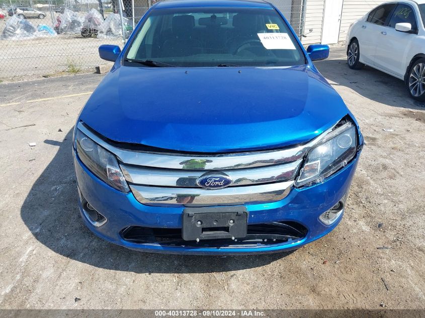 2012 Ford Fusion Sel VIN: 3FAHP0JA9CR377619 Lot: 40313728