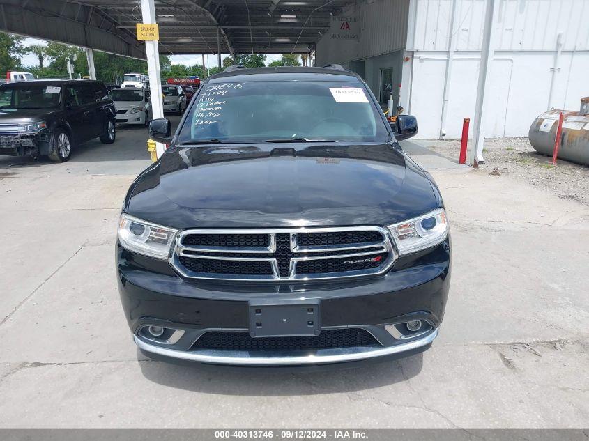 2018 Dodge Durango Sxt Awd VIN: 1C4RDJAG6JC248475 Lot: 40313746