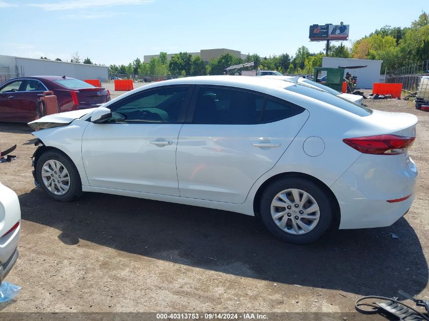 2018 Hyundai Elantra Se VIN: 5NPD74LF5JH399674 Lot: 40313753