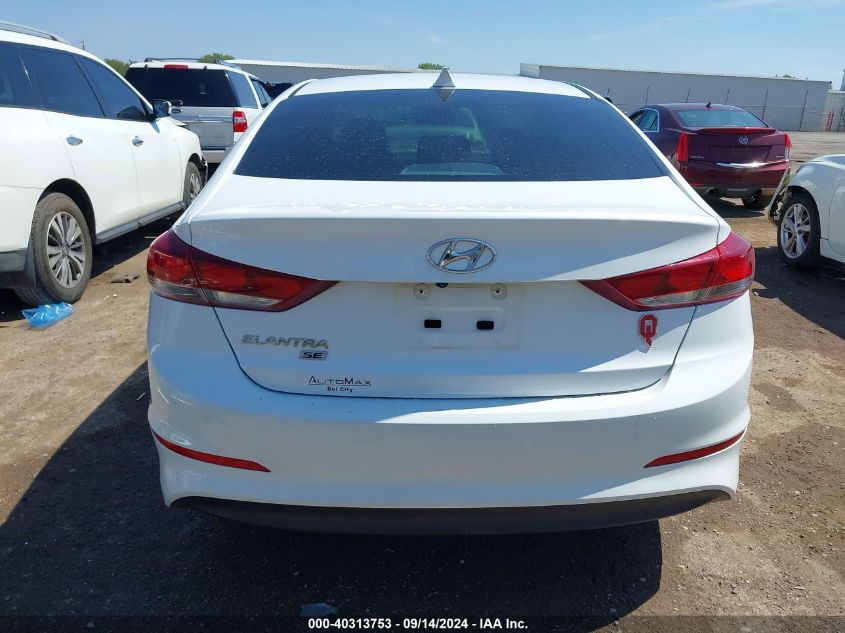 2018 Hyundai Elantra Se VIN: 5NPD74LF5JH399674 Lot: 40313753