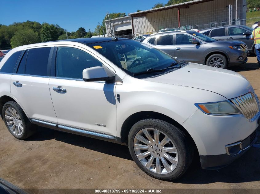 2011 Lincoln Mkx VIN: 2LMDJ8JK3BBJ09888 Lot: 40313799