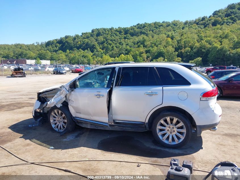 2011 Lincoln Mkx VIN: 2LMDJ8JK3BBJ09888 Lot: 40313799