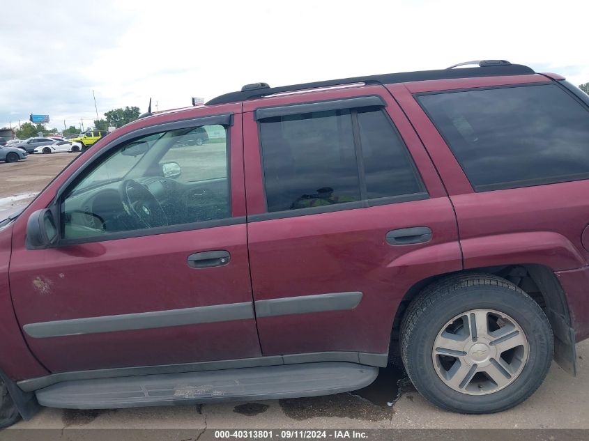 2005 Chevrolet Trailblazer Ls VIN: 1GNDT13S252173369 Lot: 40313801