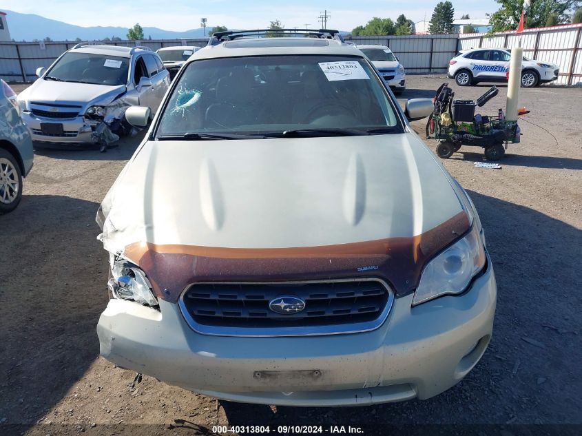 2006 Subaru Legacy Outback 2.5I Limited VIN: 4S4BP62C467361516 Lot: 40313804