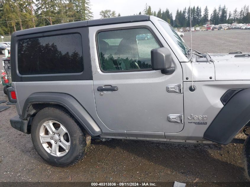 2020 Jeep Wrangler Sport VIN: 1C4GJXAN8LW203850 Lot: 40313836