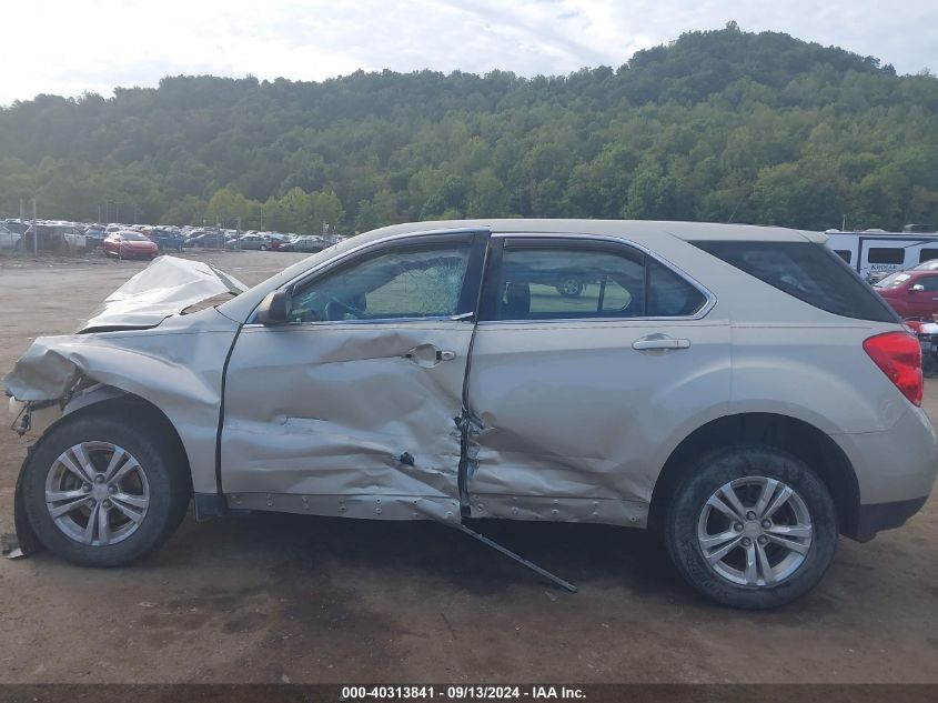 2014 Chevrolet Equinox Ls VIN: 1GNALAEK2EZ115284 Lot: 40313841