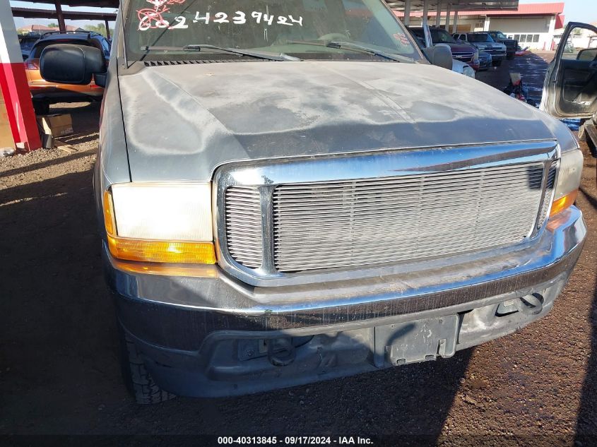 2000 Ford Excursion Xlt VIN: 1FMNU41S1YEB11247 Lot: 40313845