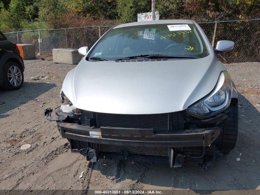 2016 Hyundai Elantra Se VIN: 5NPDH4AE4GH743317 Lot: 40313851