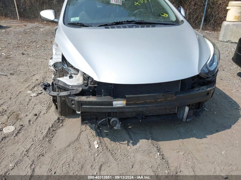 2016 Hyundai Elantra Se VIN: 5NPDH4AE4GH743317 Lot: 40313851