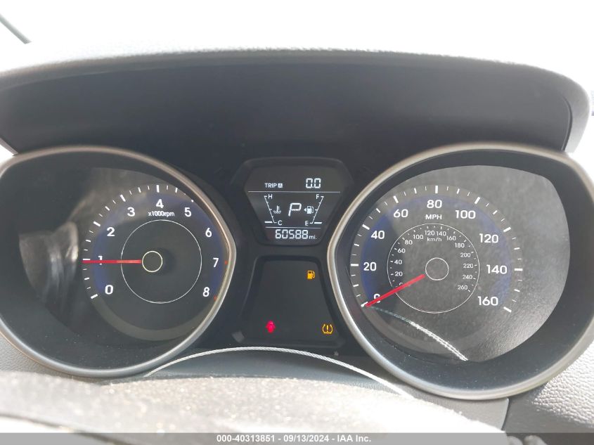 2016 Hyundai Elantra Se VIN: 5NPDH4AE4GH743317 Lot: 40313851